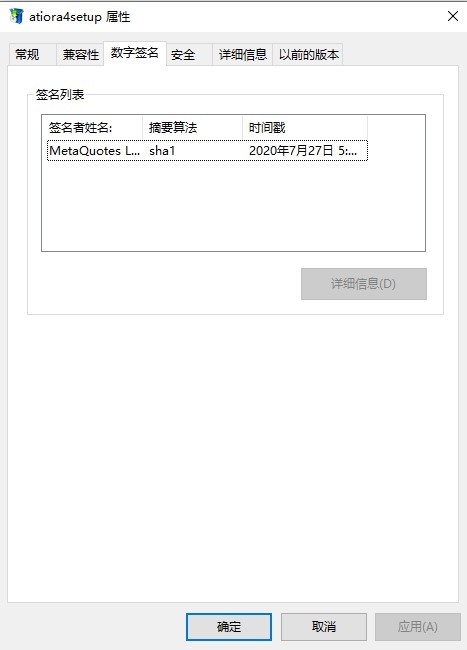 交易软件调查结果