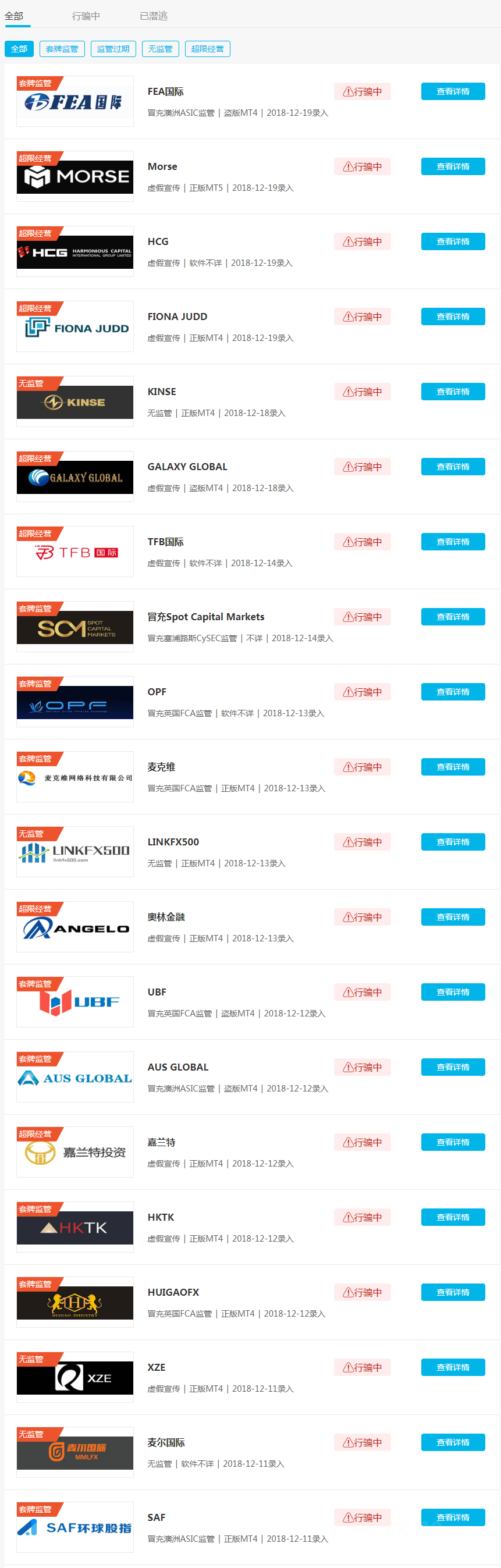 【警惕】FX110网曝光最新黑平台名单，遇到这些平台请绕路！！！