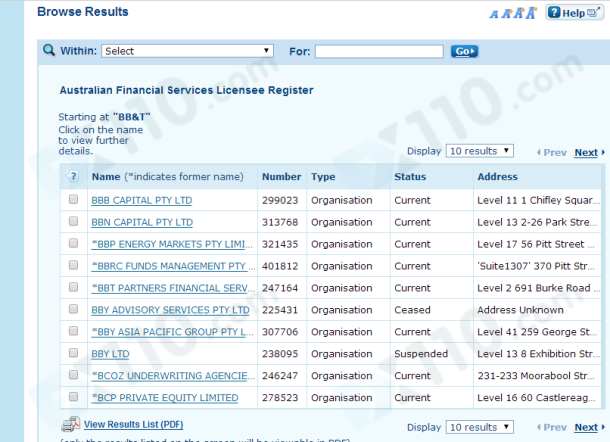 监管调查结果