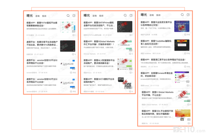 FCA两次遭克隆，汇查查曝光7月假冒APP