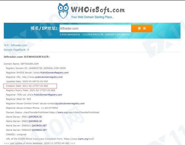 域名调查结果