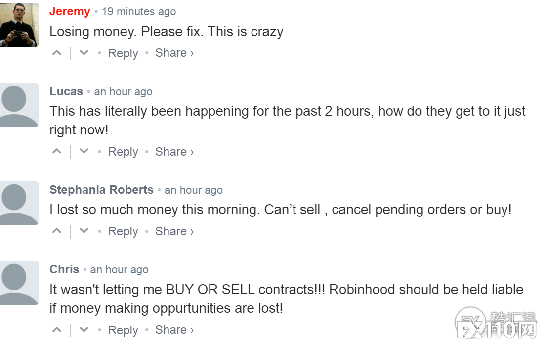 打脸太快!Robinhood 周一夸口完,周二就出现系统中断问题