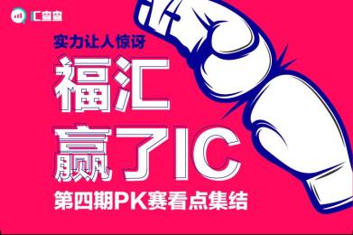 【汇查查】实力让人惊讶,福汇赢了IC,第四期PK赛看点集结! 【汇查查】实力让人惊讶,福汇赢了IC,第四期PK赛看点集结!