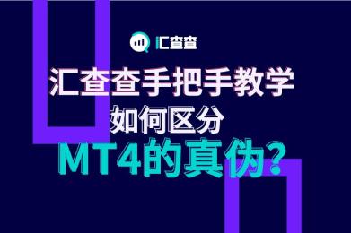 汇查查手把手教学:如何区分MT4的真伪? 汇查查手把手教学:如何区分MT4的真伪?
