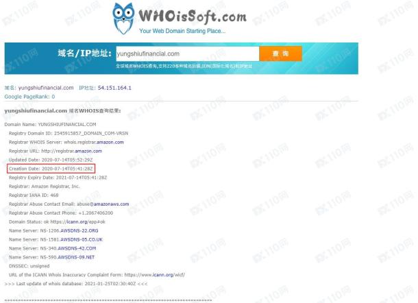 域名调查结果