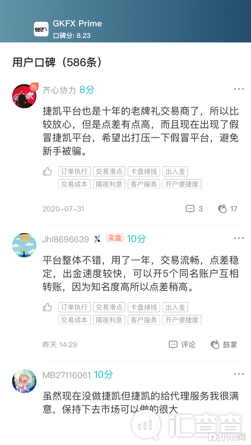 汇查查周榜 | 平台口碑百舸争流,排名变化请戳↓