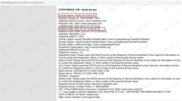 域名调查结果