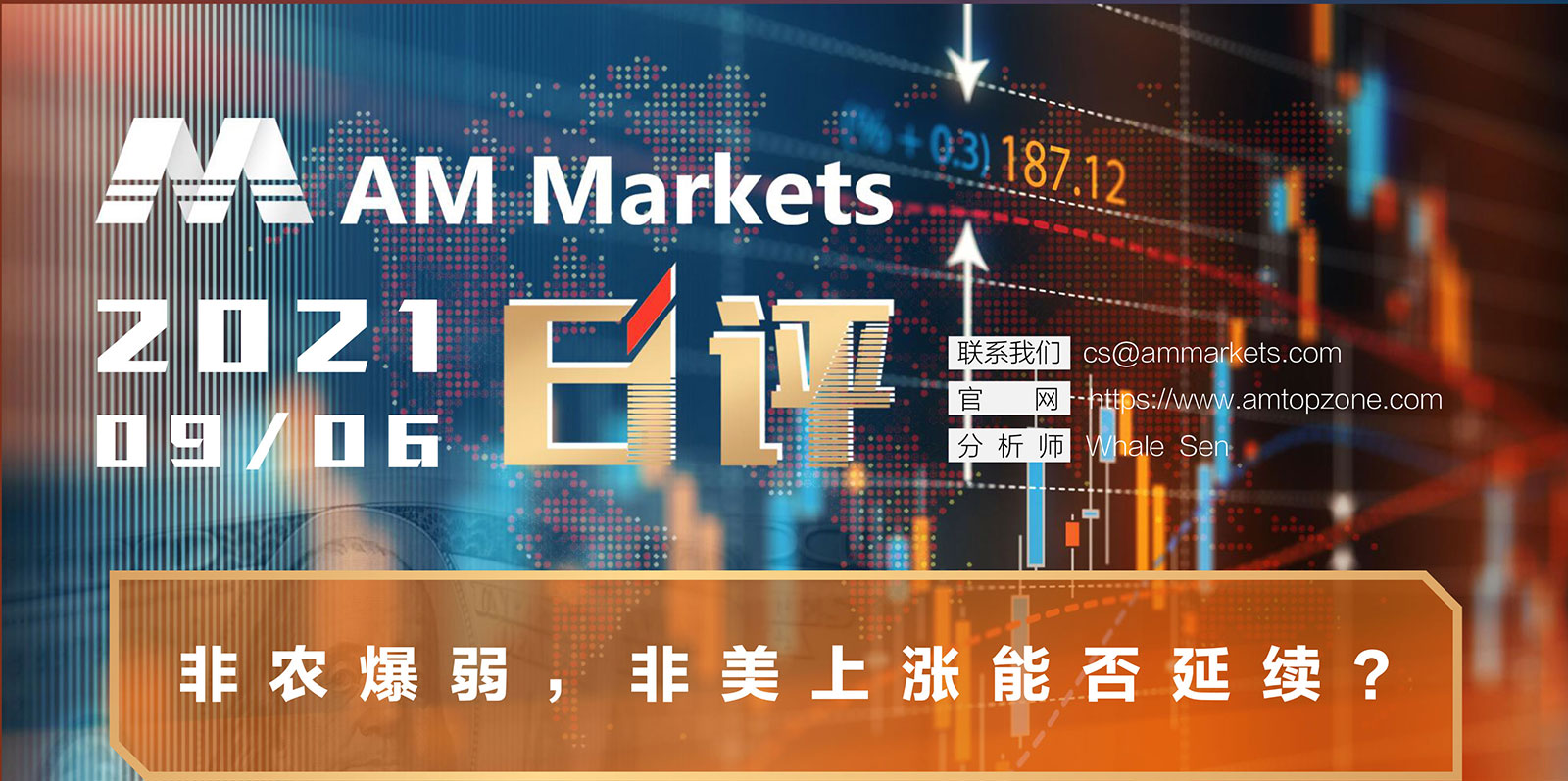 9.6AMMARKETS分析报告（非农爆弱，非美上涨能否延续？）_01.jpg