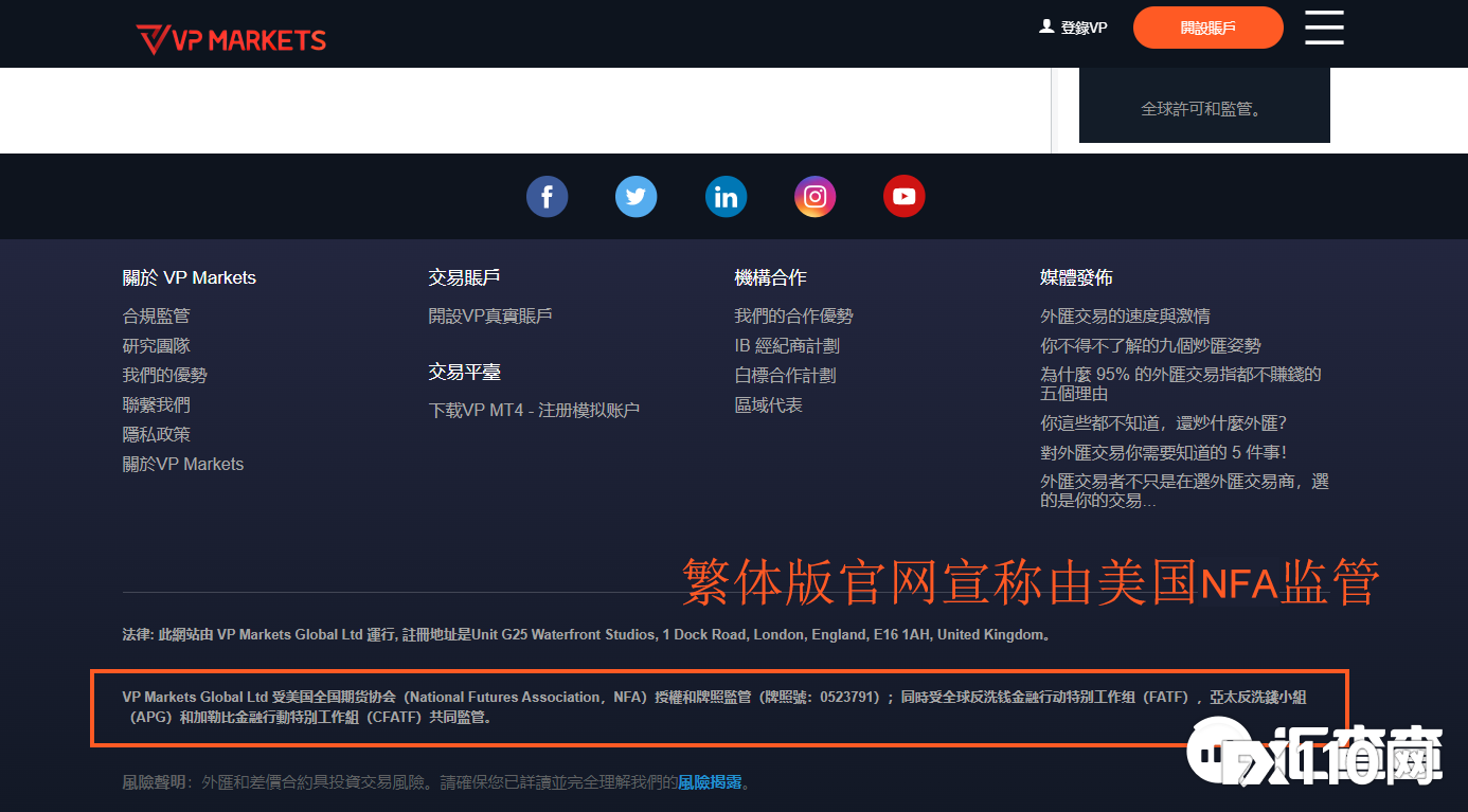 【汇查查曝光】细扒VP Markets前世今生：三度换壳，练就分身术