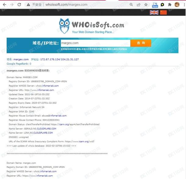 域名调查结果