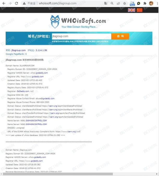 域名调查结果