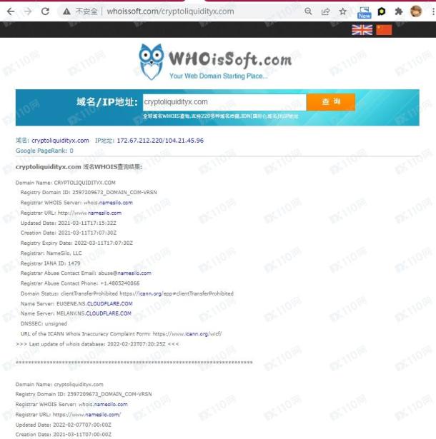 域名调查结果
