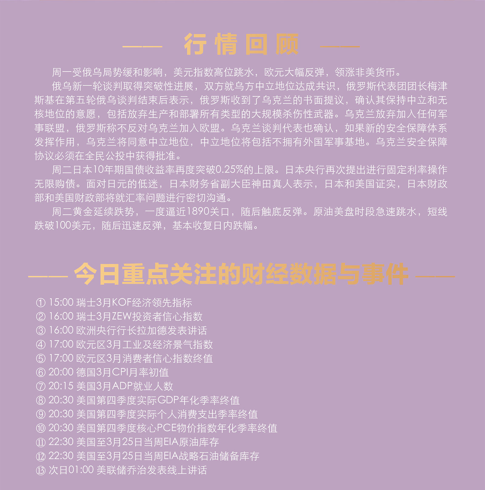 3.30AMMARKETS分析报告（俄乌局势缓和，欧元领涨非美货币，黄金、原油陷入宽幅震荡）_02.jpg