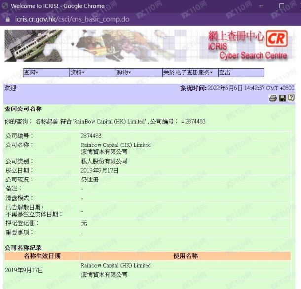 监管调查结果