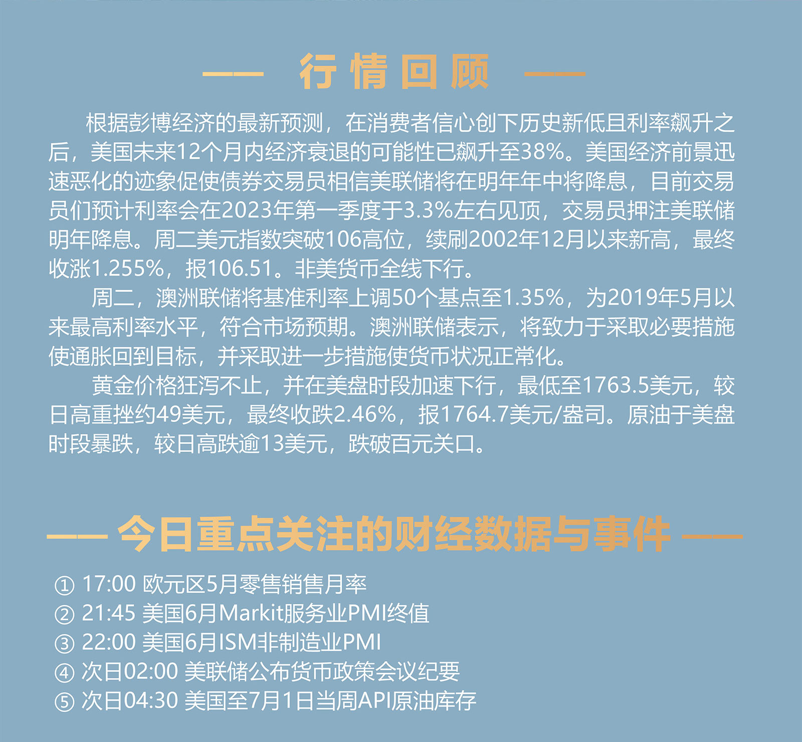 7.6AMMARKETS分析报告（美元强势上行，非美货币全线破位，黄金、原油多头惨遭血洗）_02.jpg