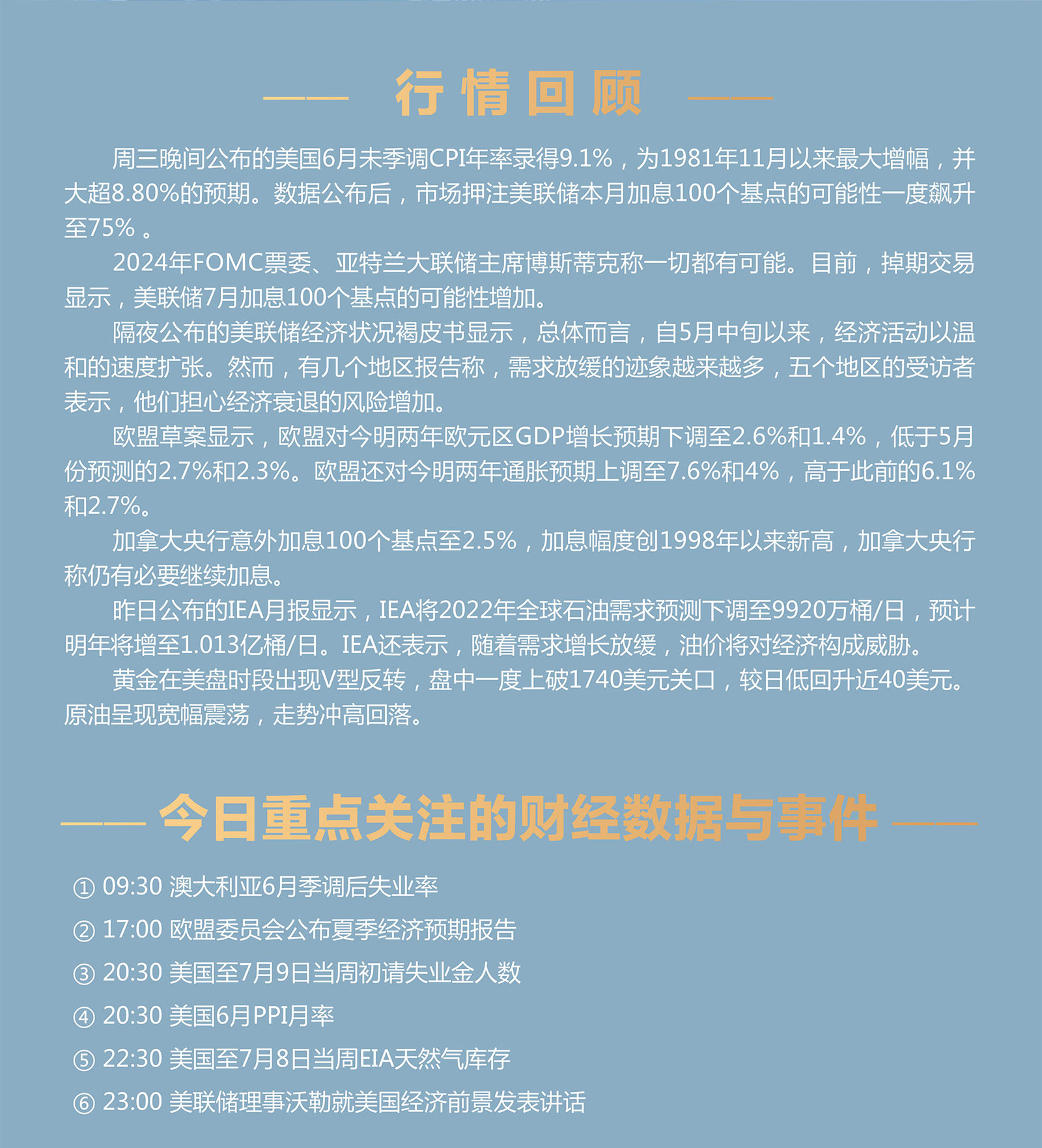 7.14AMMARKETS分析报告（CPI爆表，利好兑现，美元承压回落）_02.jpg