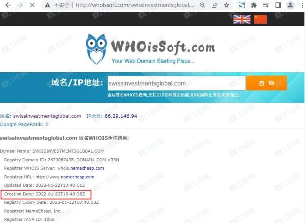 域名调查结果
