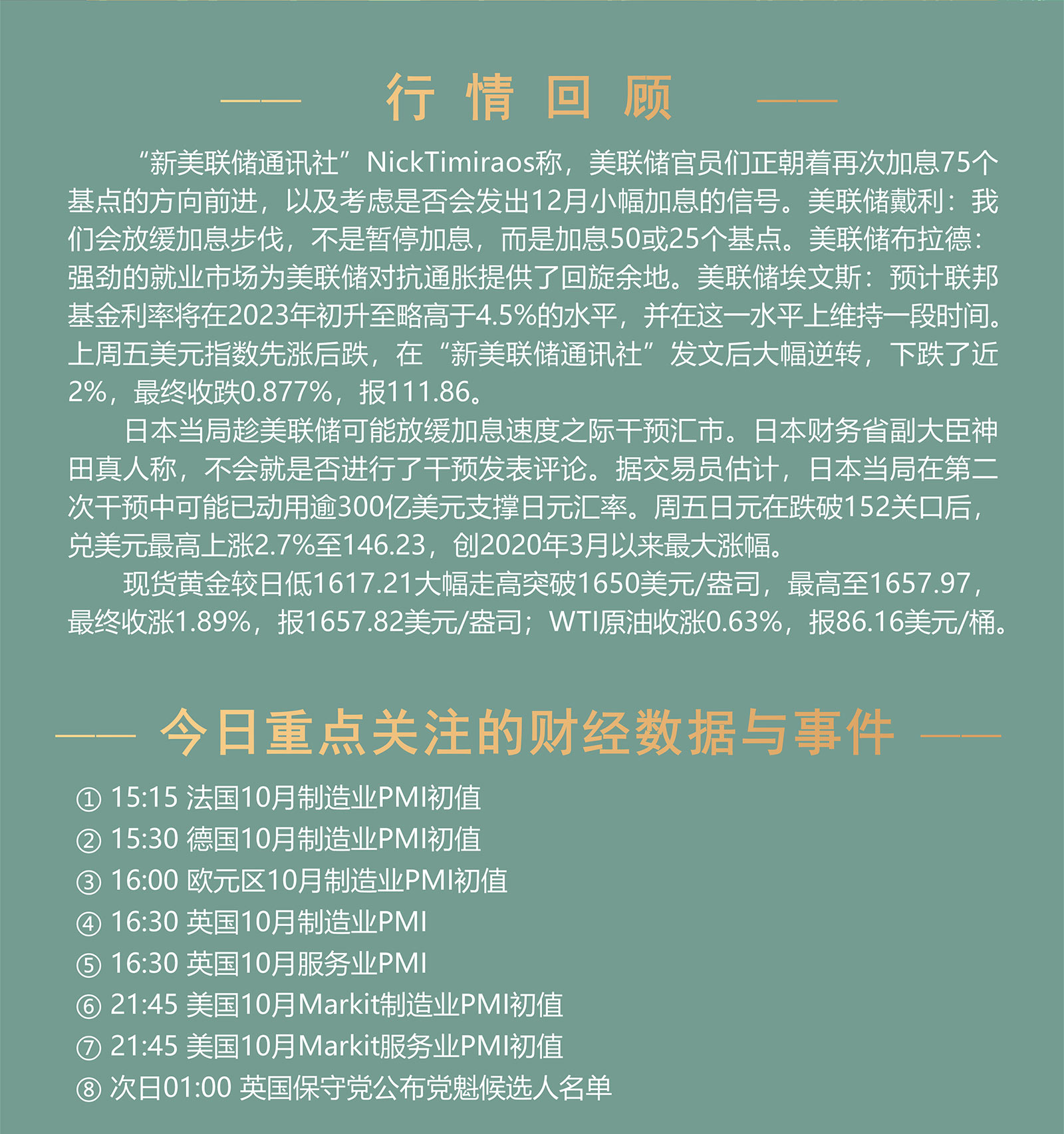 10.24AMMARKETS分析报告（美元加息预期降温，涨势暂缓，日央行扰动市场）_02.jpg