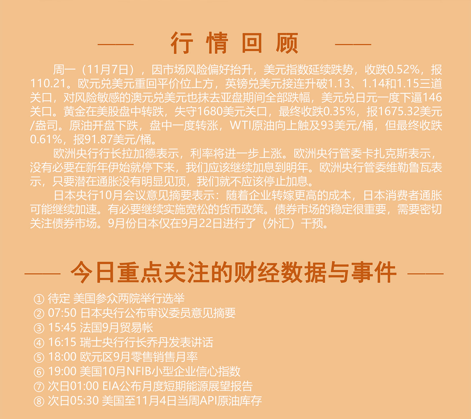 11.8AMMARKETS分析报告（美指短线见顶，非美全线反弹，黄金、原油震荡走高）_02.jpg