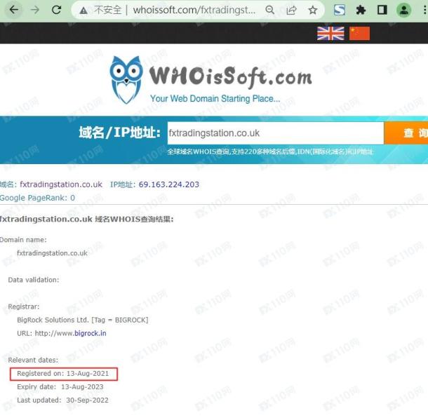 域名调查结果