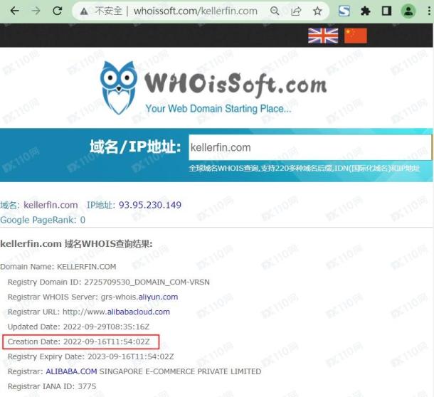 域名调查结果