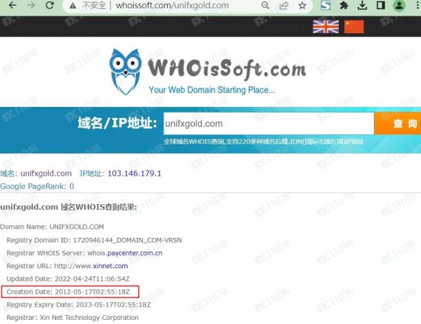 域名调查结果