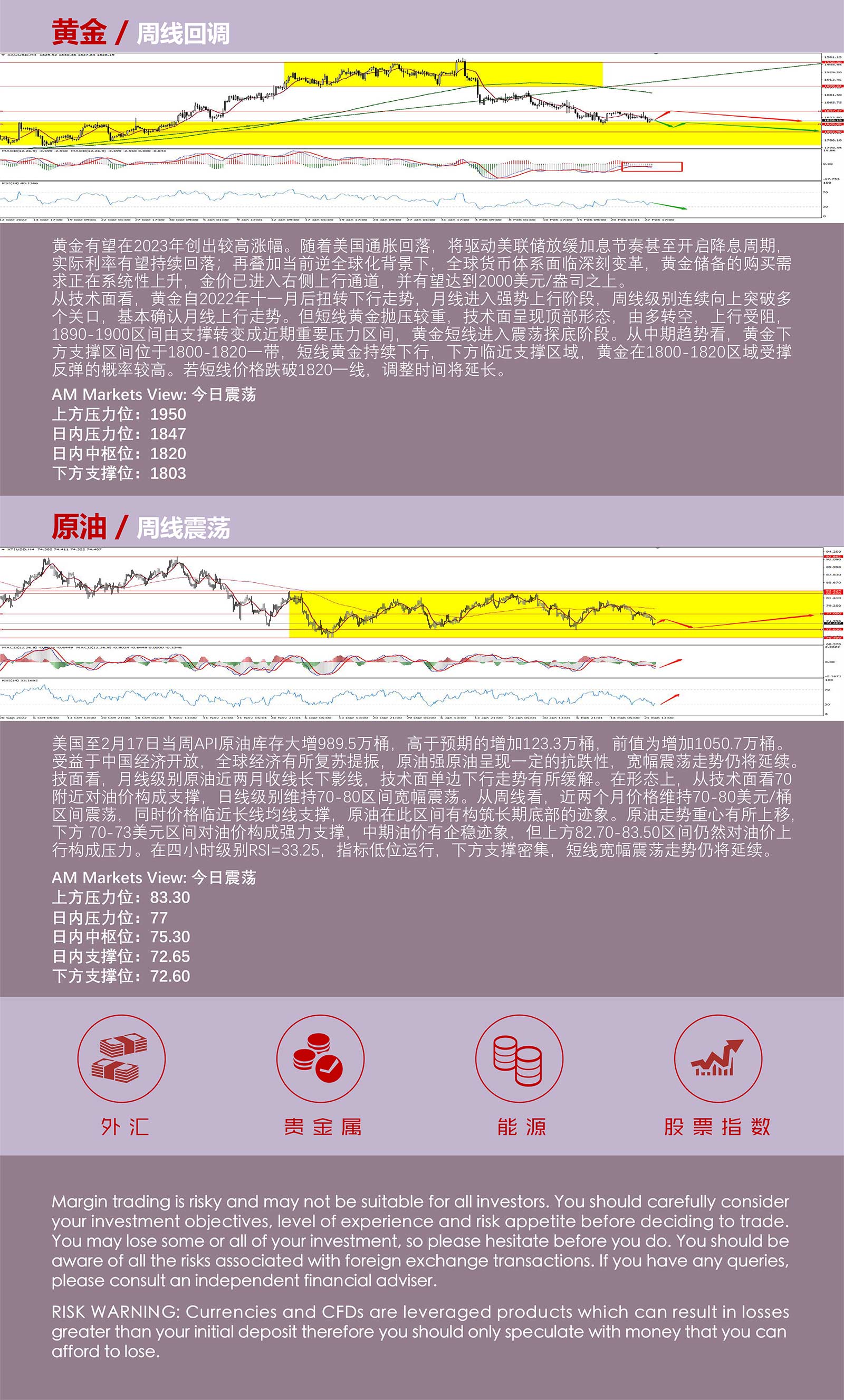2.23AMMARKETS分析报告（美联储会议纪要之后，美元冲高，黄金跌破1830）_05.jpg