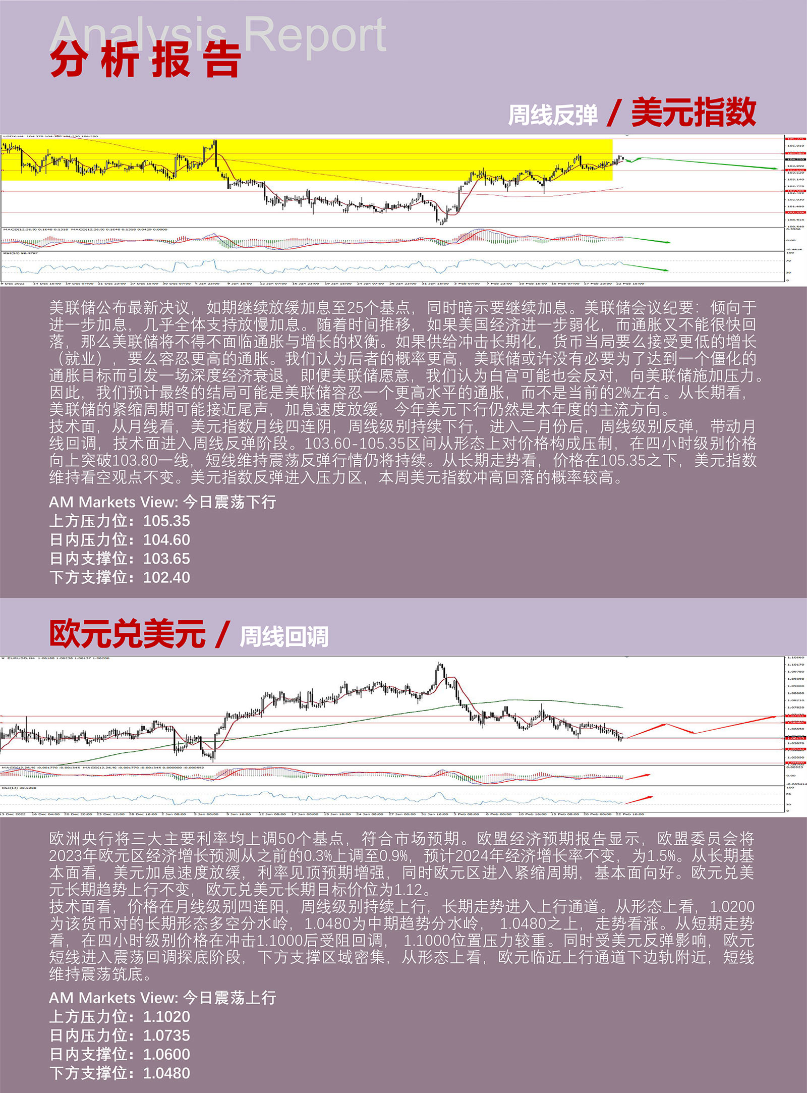 2.23AMMARKETS分析报告（美联储会议纪要之后，美元冲高，黄金跌破1830）_03.jpg