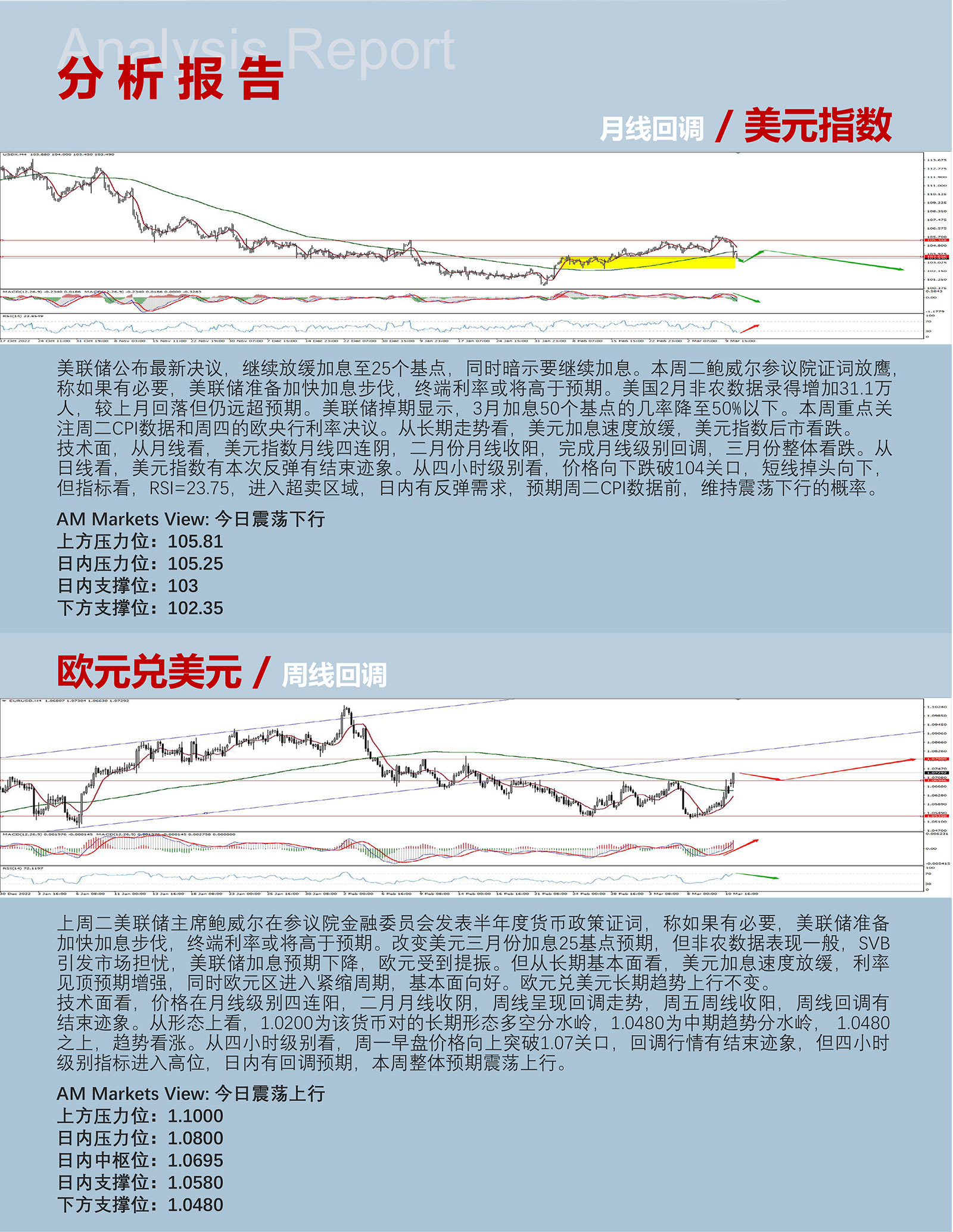 3.13AMMARKETS分析报告（SVB事件降低美元加息预期，非美受到提振）_03.jpg