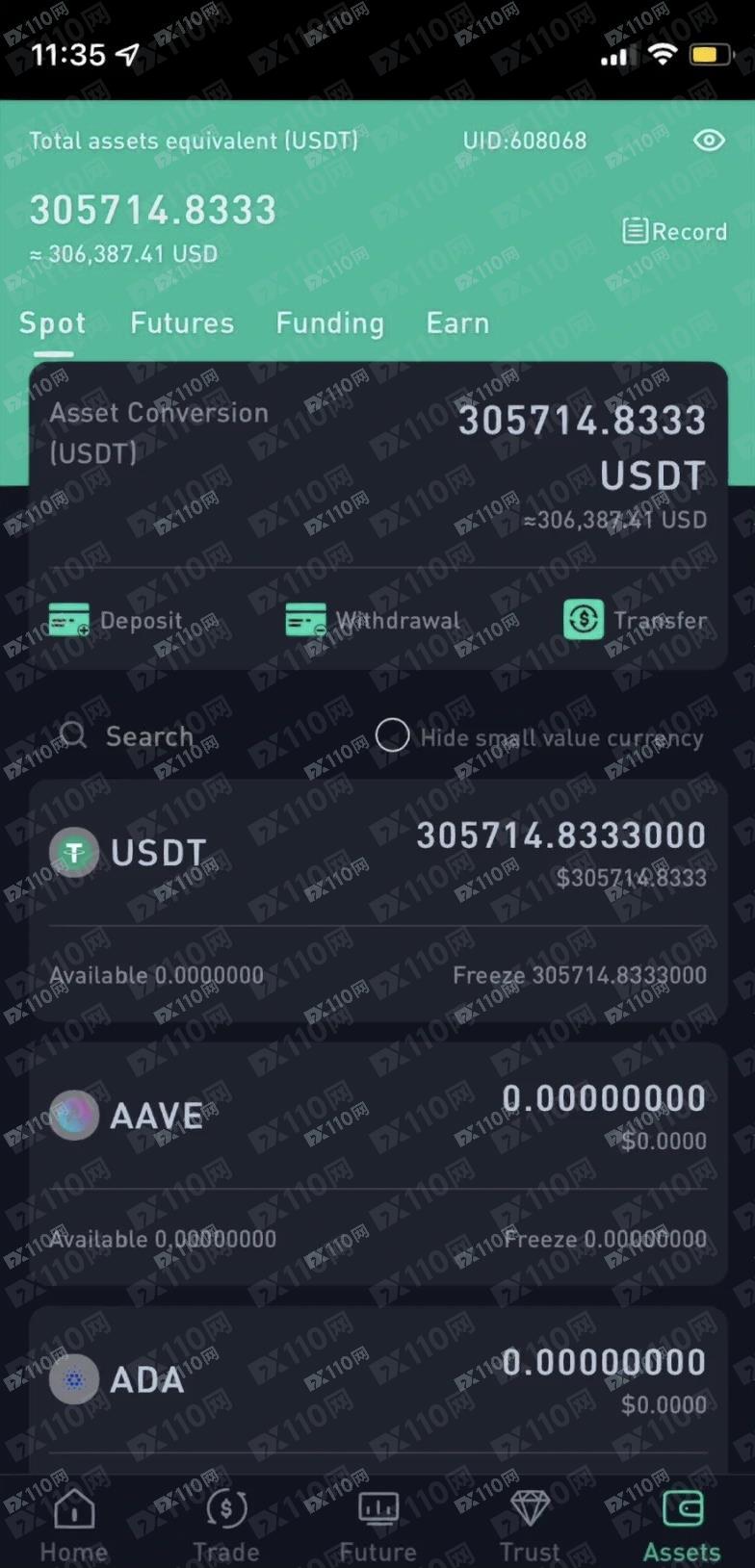 TimeX交易所詐騙