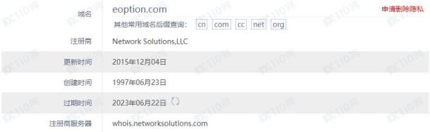域名调查结果