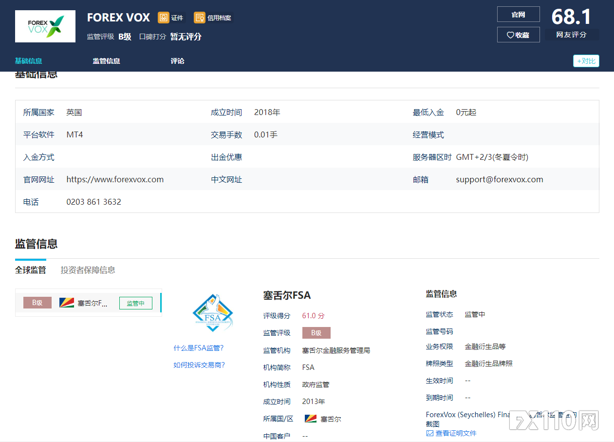 43848美元的利润被抹除，汇友怒斥FOREX VOX平台肆意妄为