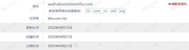 域名调查结果