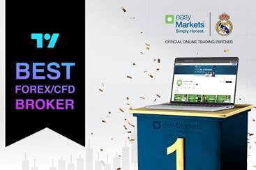 easyMarkets易信 2023 年在 TradingView 经纪商奖中被评为最佳外汇经纪商 easyMarkets易信 2023 年在 TradingView 经纪商奖中被评为最佳外汇经纪商