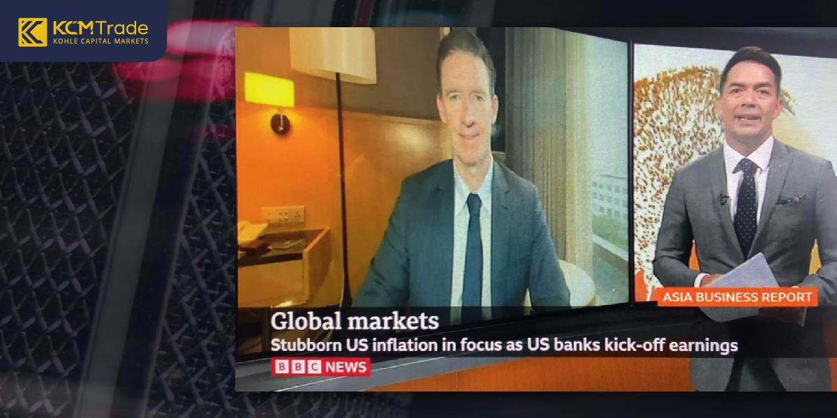 KCM Trade首席分析师Tim Waterer 再度亮相英国BBC：深度解析三大热点