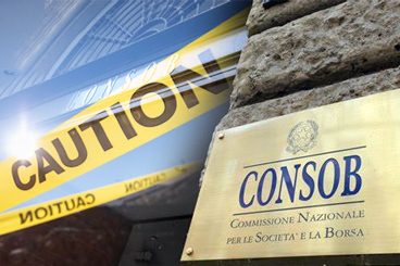 CONSOB又下令封锁6个非法提供金融服务的网站 CONSOB又下令封锁6个非法提供金融服务的网站