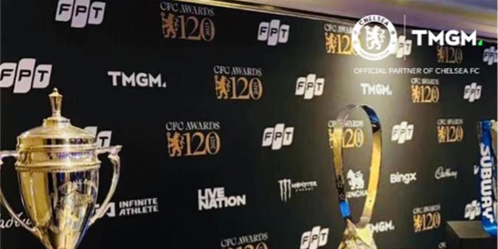 TMGM赞助切尔西颁奖礼，同庆蓝军120周年盛典！