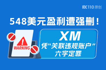 548美元盈利遭强删！XM凭“关联违规账户”六字定罪