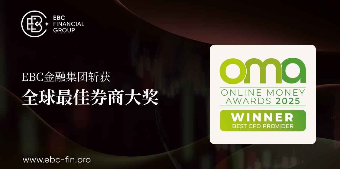 全球投资者的声音，EBC从200+竞争者中摘取"全球最佳CFD券商"大奖