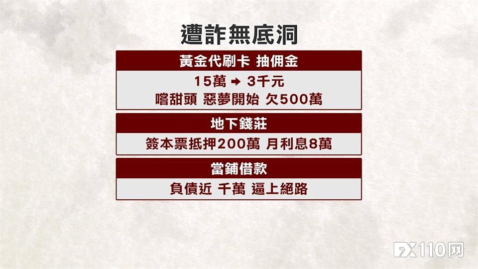 投资黄金变索命陷阱！台湾一家五口遭诈骗后自杀