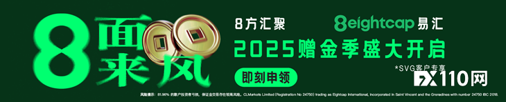 8月狂欢，与“8”同行！Eightcap易汇，豪掷10%赠金，助您财富“8”面来风！
