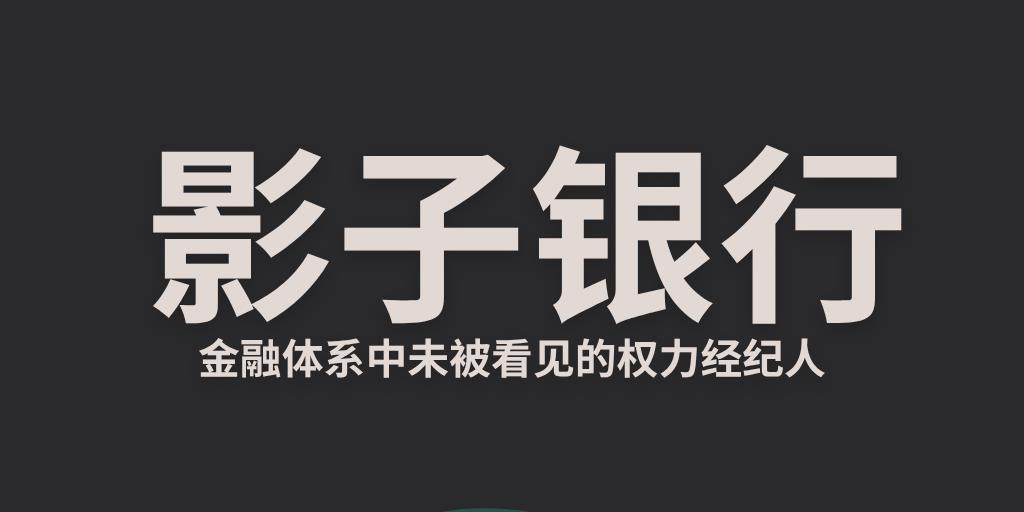 影子银行：金融体系中未被看见的权力经纪人