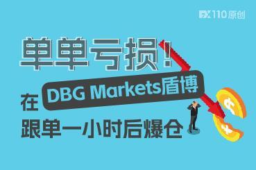 单单亏损！在DBG Markets盾博跟单一小时后爆仓