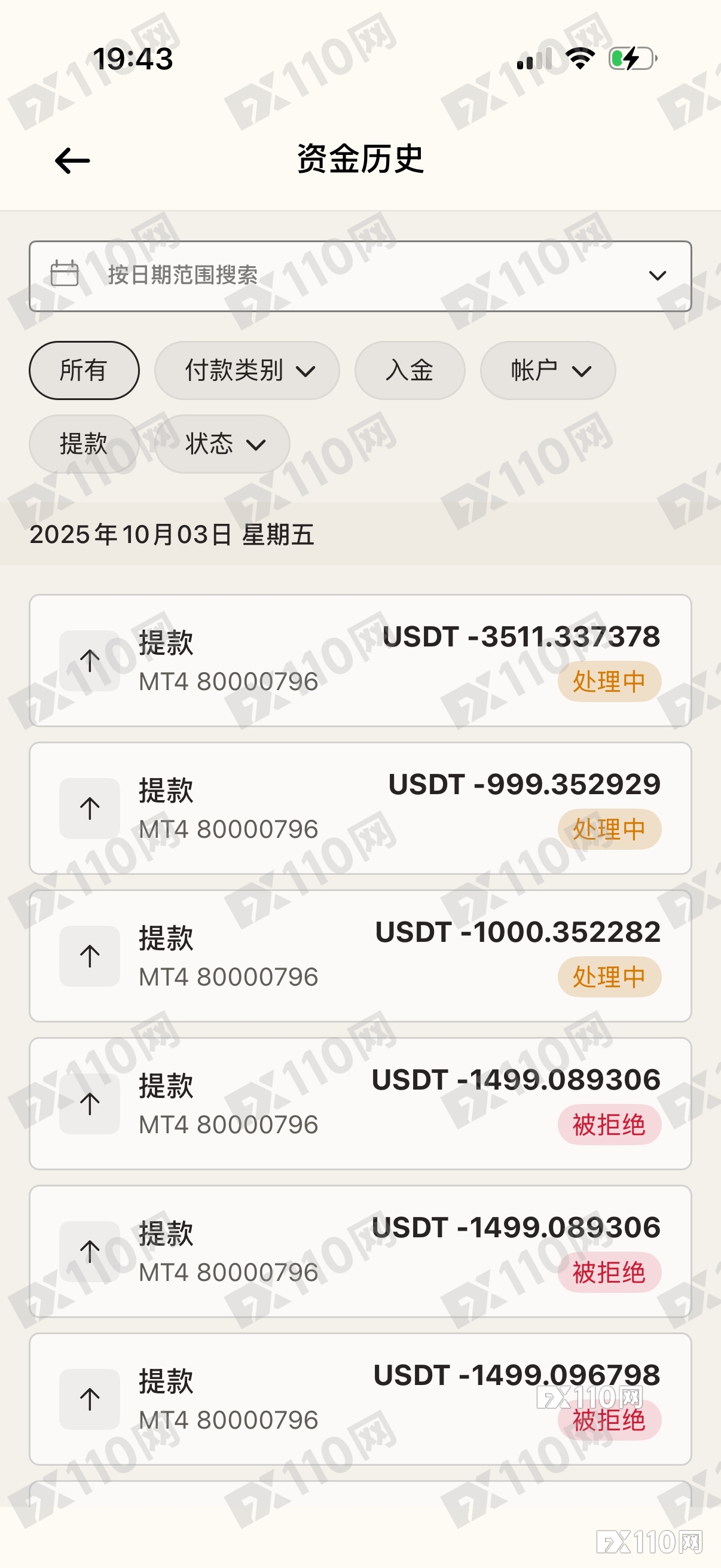 说好的出金自由呢？投资者控诉Axi，5500美元“卡壳”超数周