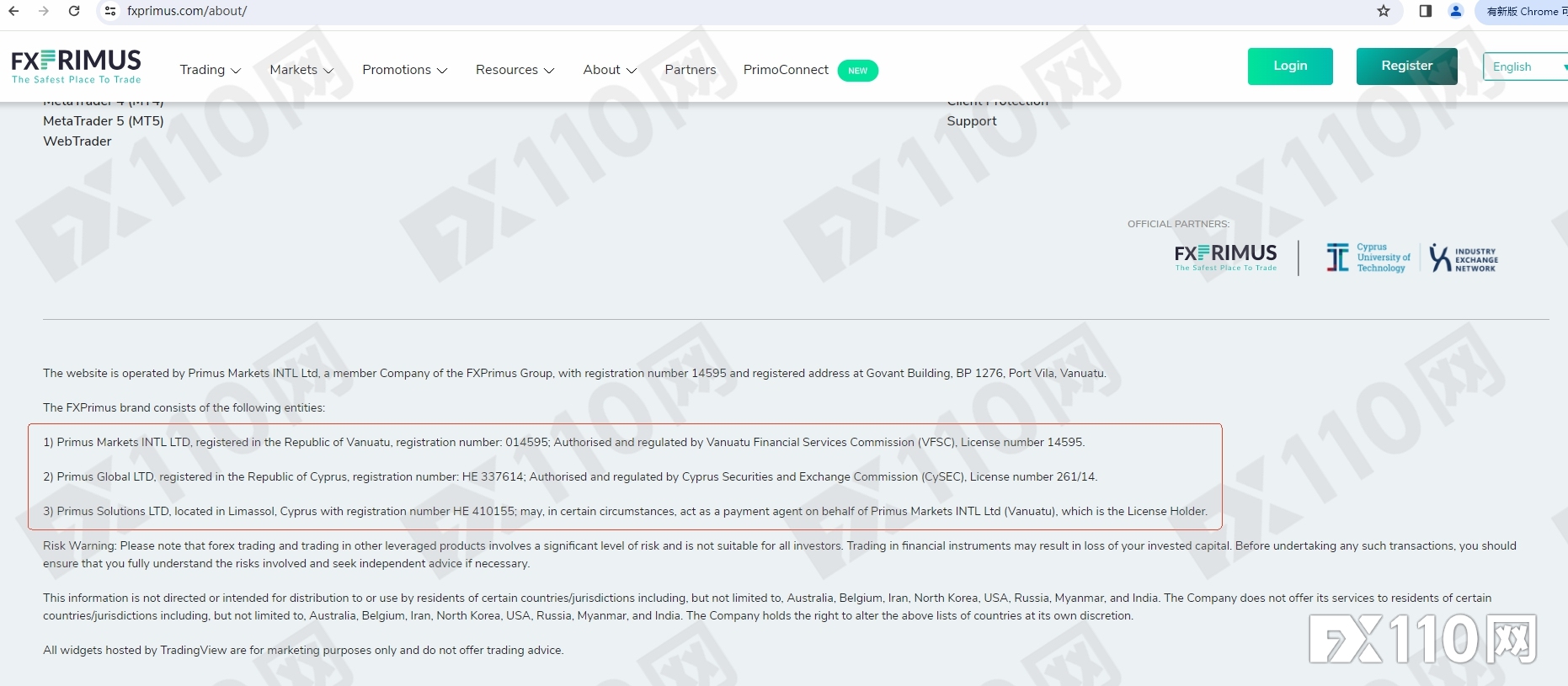 FXPrimus百利汇“鬼故事”:想出金?先交一份永远开不出的证明!