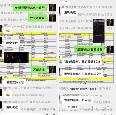 太粗暴！用户质疑K线走势异常，万洲金业直接封禁账户