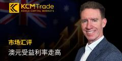 KCM Trade澳元受益利率走高