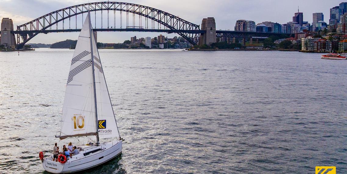 KCM Trade 十周年赞助悉尼帆船活动，与客户同启新章