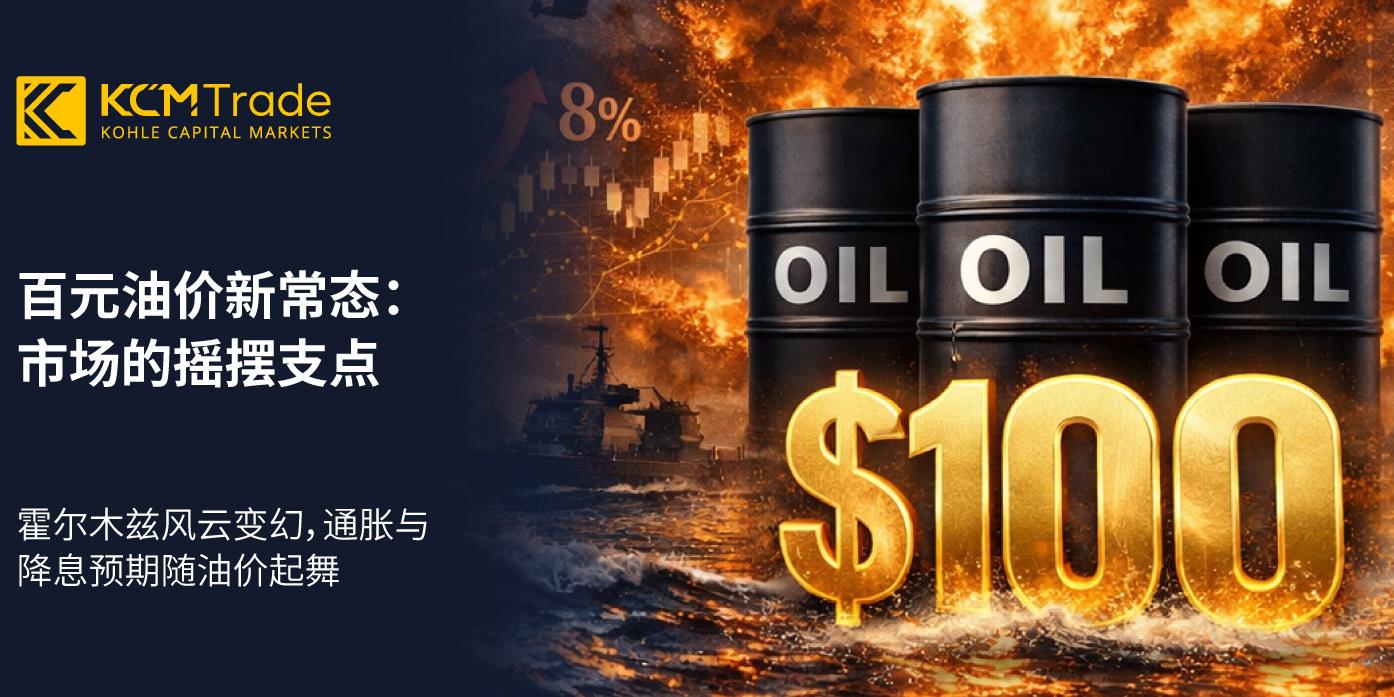 KCM Trade首席市场分析师 Tim Waterer : 油价突破三位数仍是市场焦点