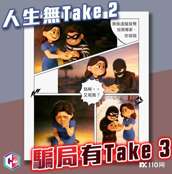 三度轻信“币圈专家”，香港退休人士被骗84万美元